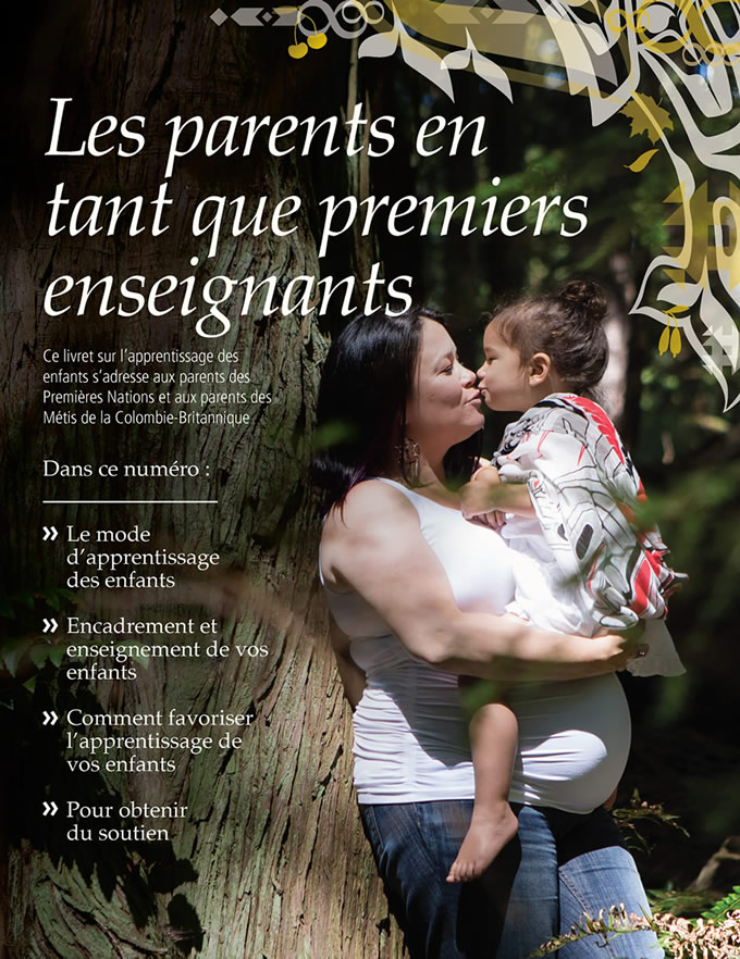 Lancement des livrets parentaux des Métis et des Premières Nations de la C-B