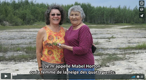 Christina Baker et Mabel Horton