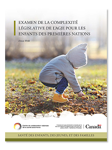 Examen de la complexité législative de l'AGJE pour les enfants des Premières Nations