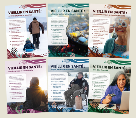 Lancement d’une série de six livrets pour vieillir en santé